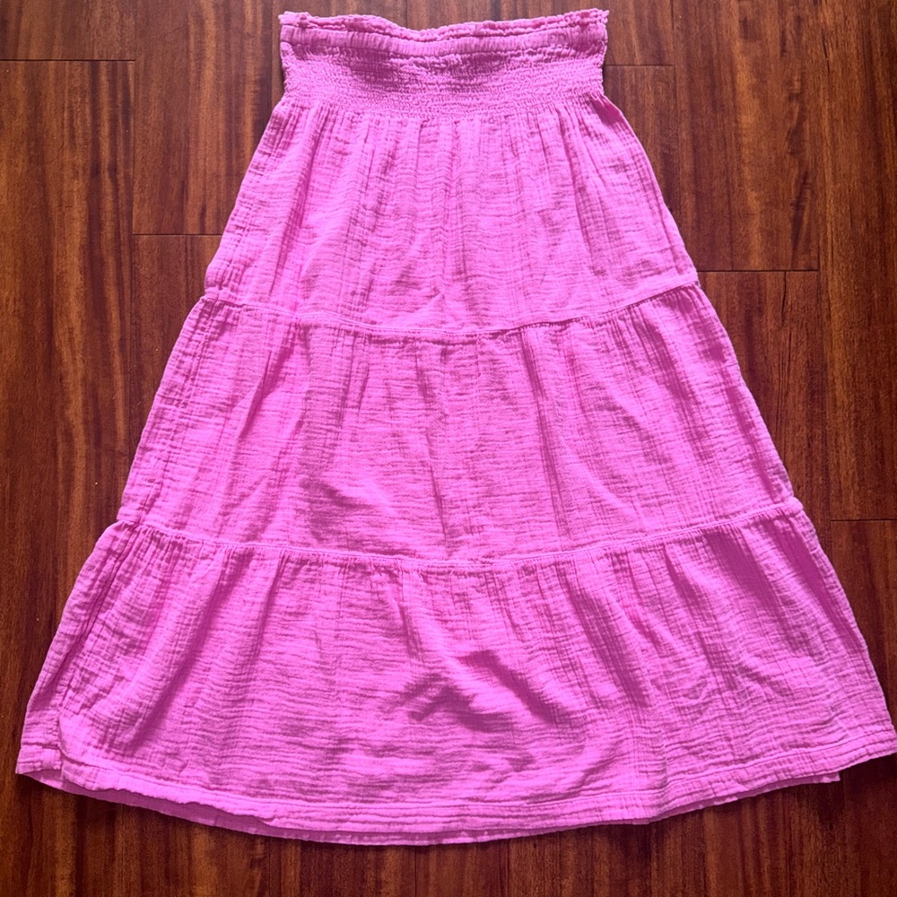 GAP Pink Maxi Skirt